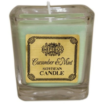 Cucumber & Mint Luxury Scented Soybean Candle