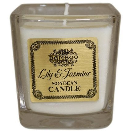 Lily & Jasmine Luxury Scented Soybean Candle